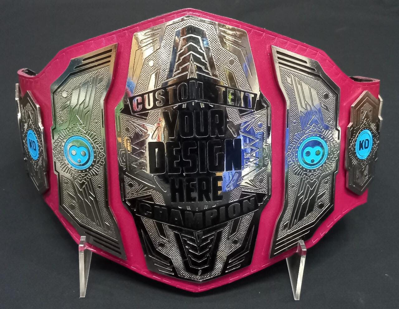 Wrestling ,Boxing,MMA Belt Display Stand / Case Turnbuckle Pad Display Brand New