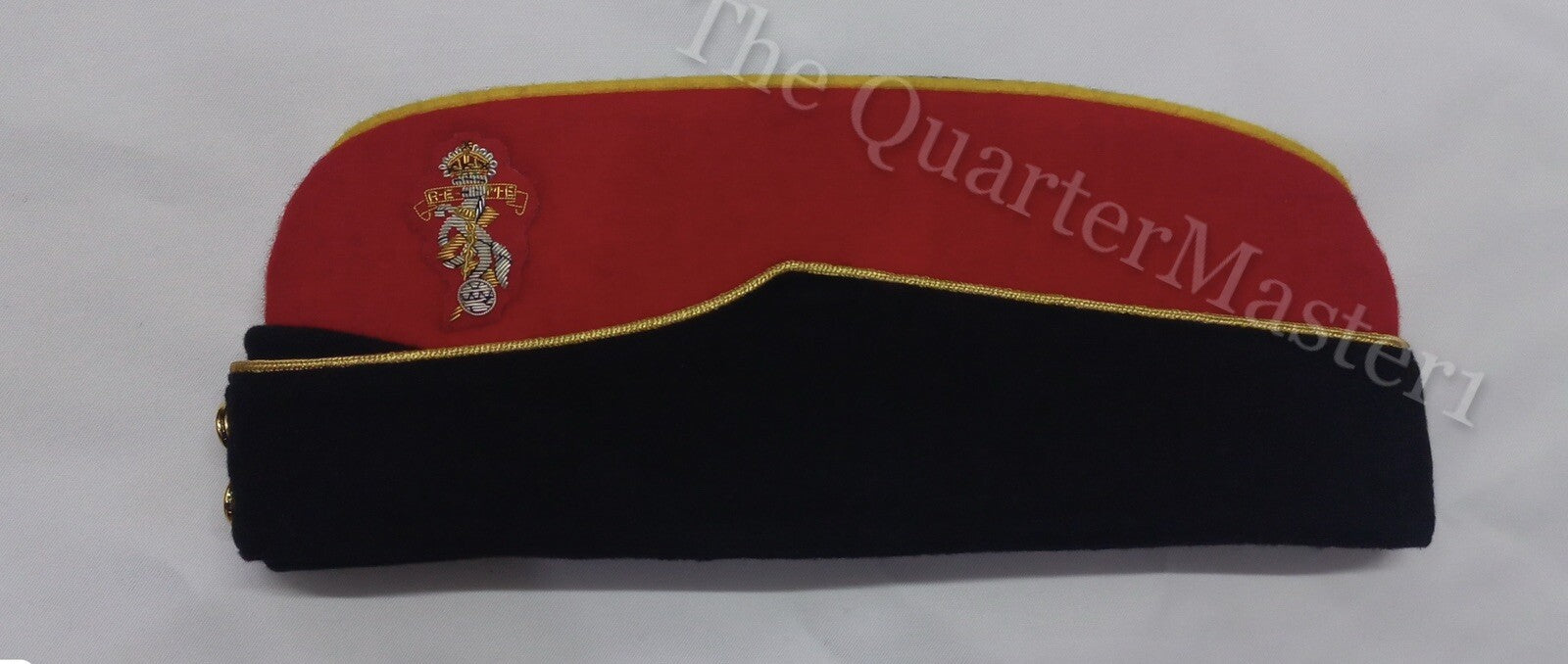 REME OfficerS Side Hat /Cap 100% Wool /Melton King Charles III Crown (Brand New)