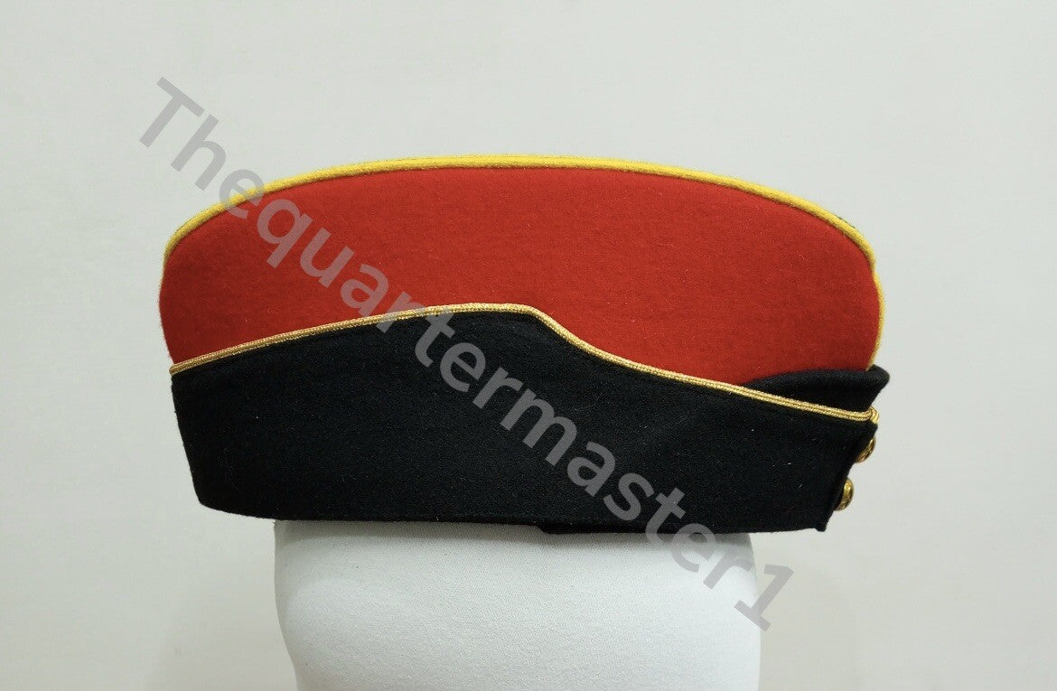 REME OfficerS Side Hat /Cap 100% Wool /Melton King Charles III Crown (Brand New)