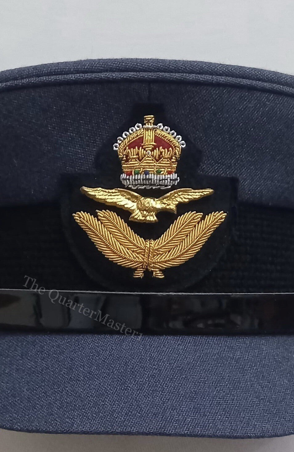 RAF Royal Air force officer No:1 dress Cap/ Hat with RAF King's III Crown Badge