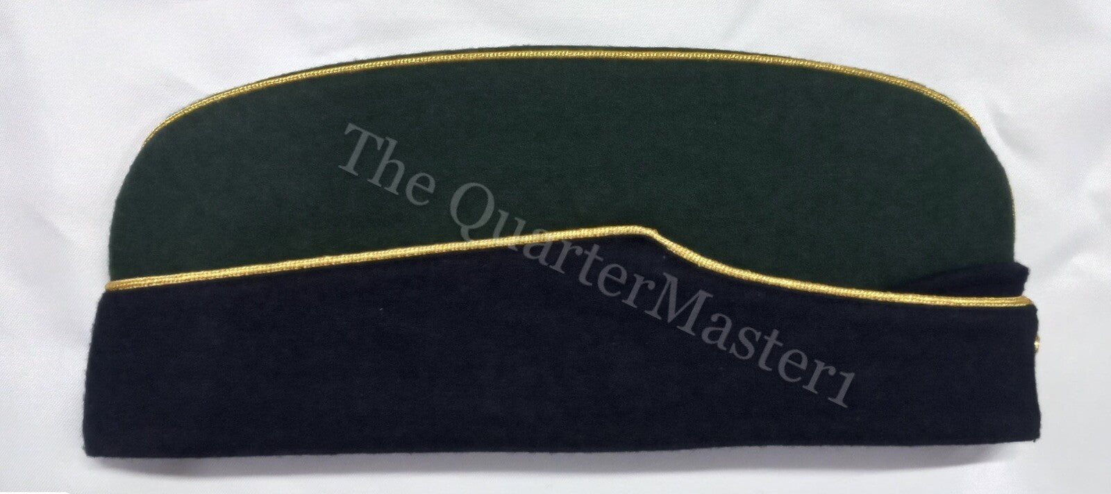 Yorkshire Regiment Officer's Side Hat /Cap 100% Wool /Melton (Brand New)