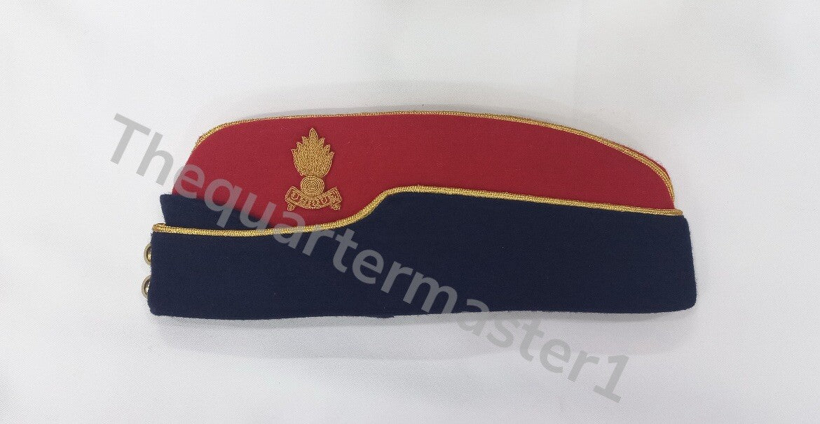 Royal Artillery Officers Side Hat /Cap 100% Wool /Melton , (Brand New)