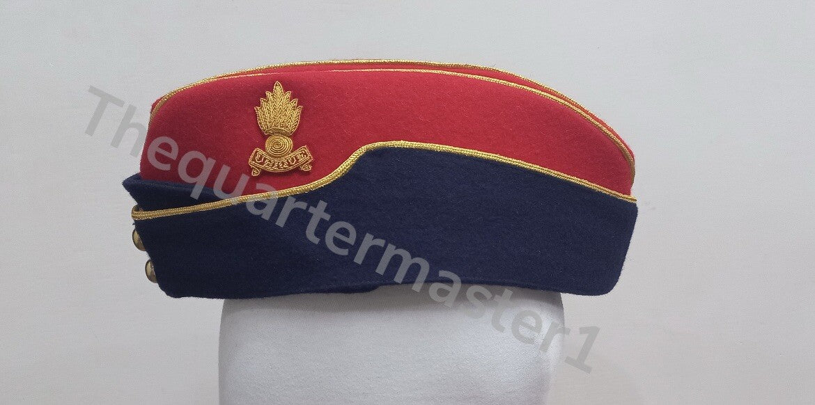 Royal Artillery Officers Side Hat /Cap 100% Wool /Melton , (Brand New)