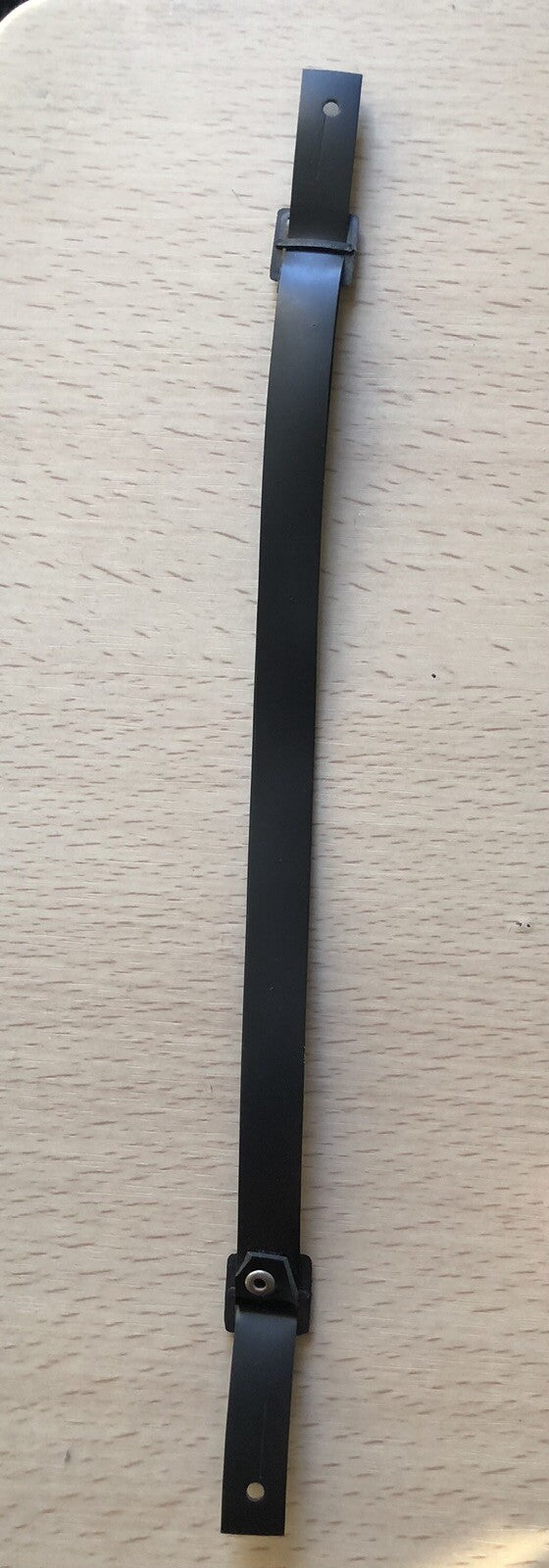 Military / Forces Headwear Chin Strap Black Patent Pvc Adjustable