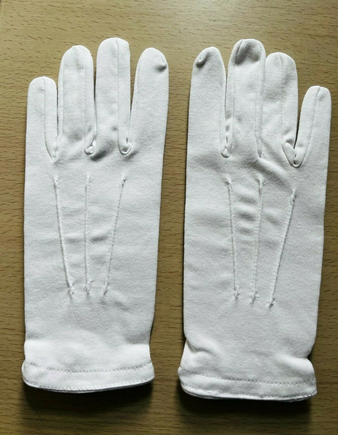 Masonic Regalia 100% Pure Cotton White Gloves (Brand New )