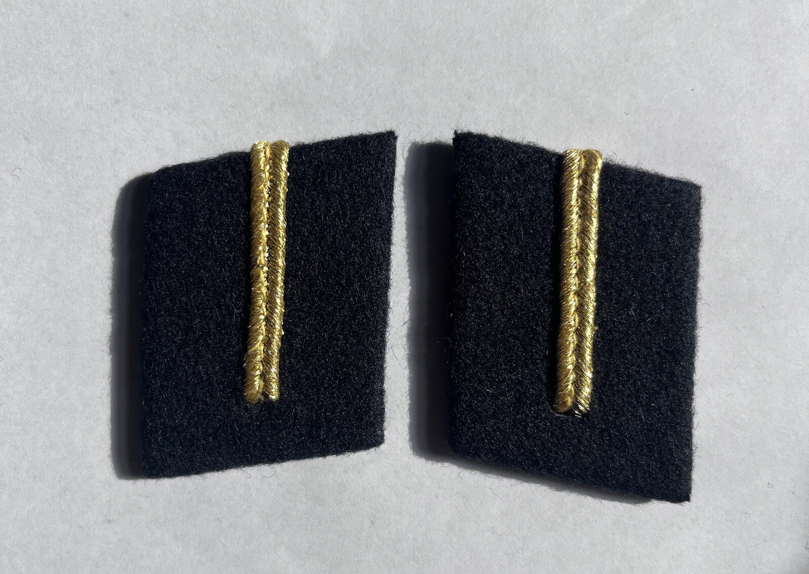 Merchant Navy Cadet Deck Officer Gorgets/Collar Tabs (Pair)