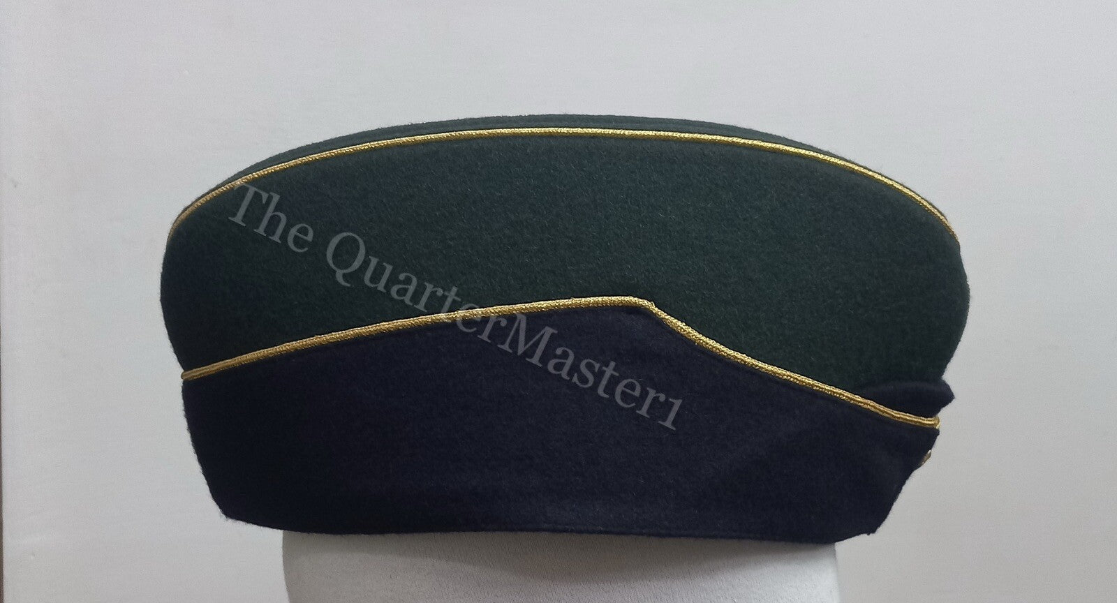 Yorkshire Regiment Officer's Side Hat /Cap 100% Wool /Melton (Brand New)