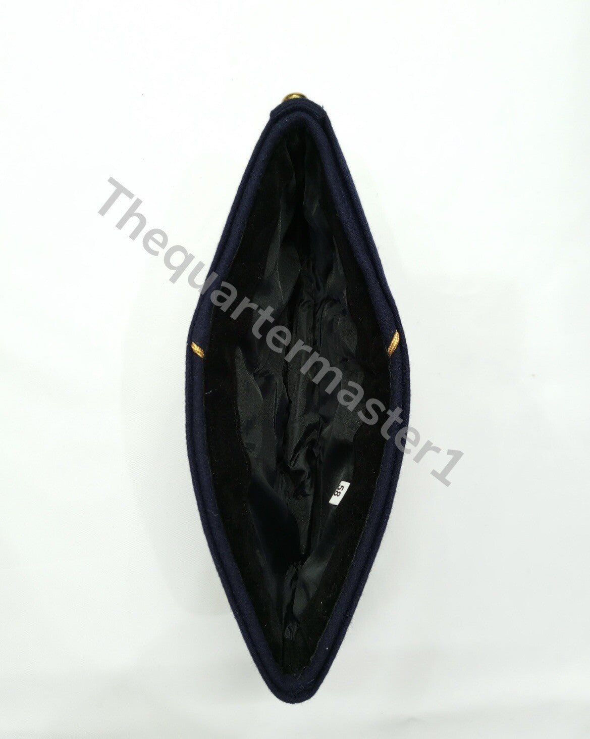 Royal Signals Officers Side Hat /Cap 100% Wool /Melton King's Crown ( Brand New)