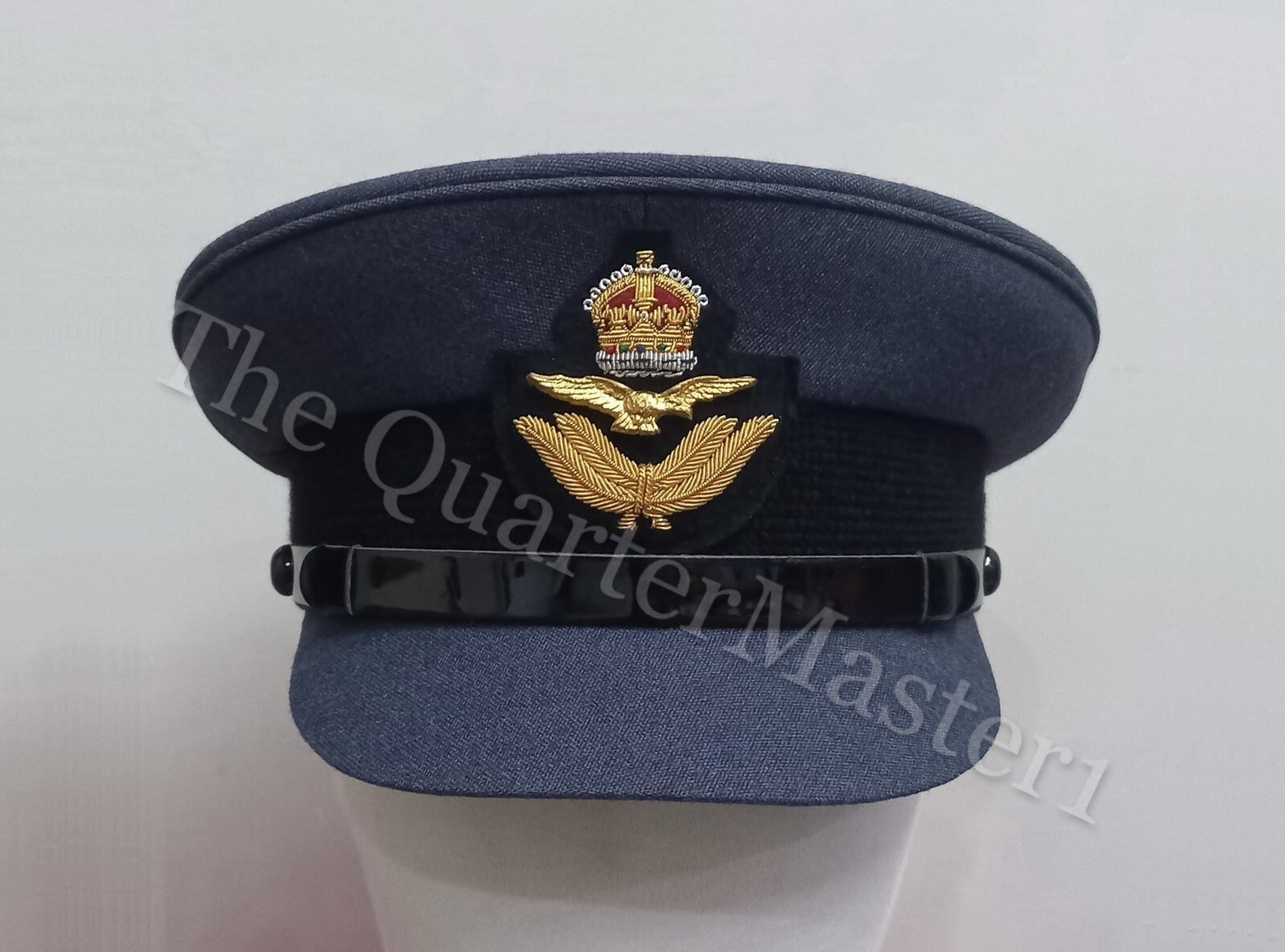 RAF Royal Air force officer No:1 dress Cap/ Hat with RAF King's III Crown Badge