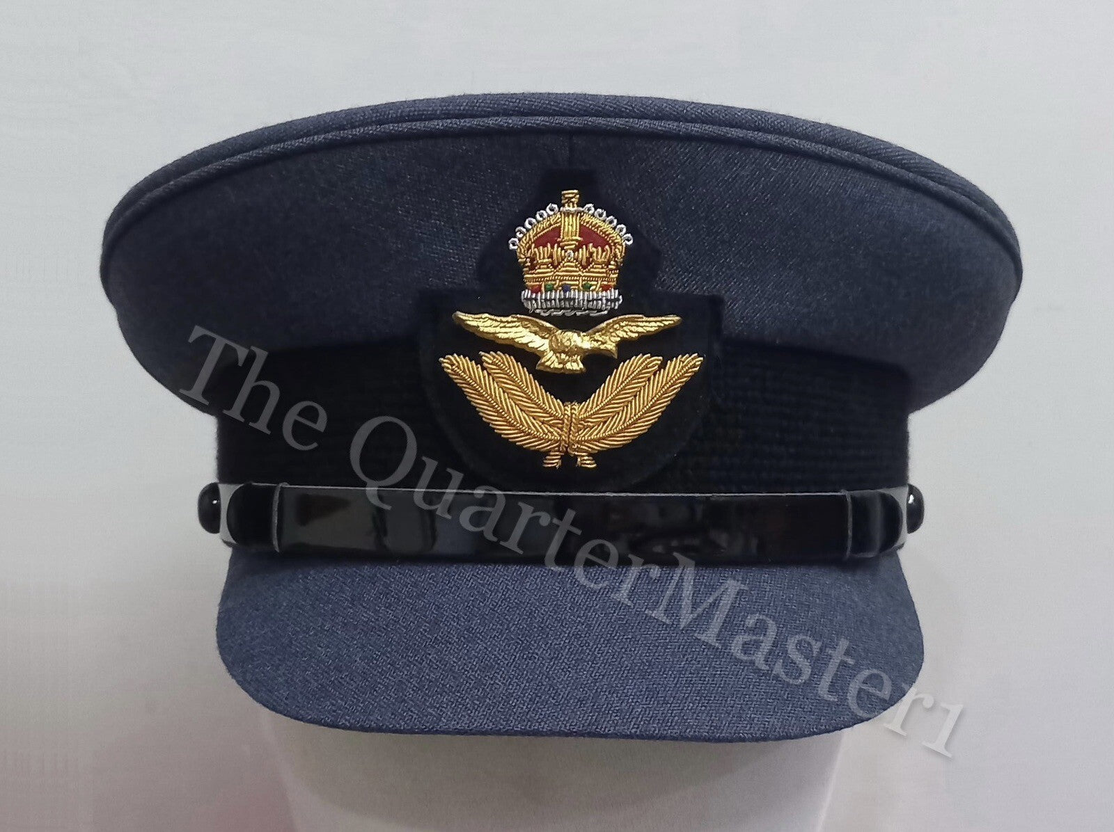 RAF Royal Air force officer No:1 dress Cap/ Hat with RAF King's III Crown Badge