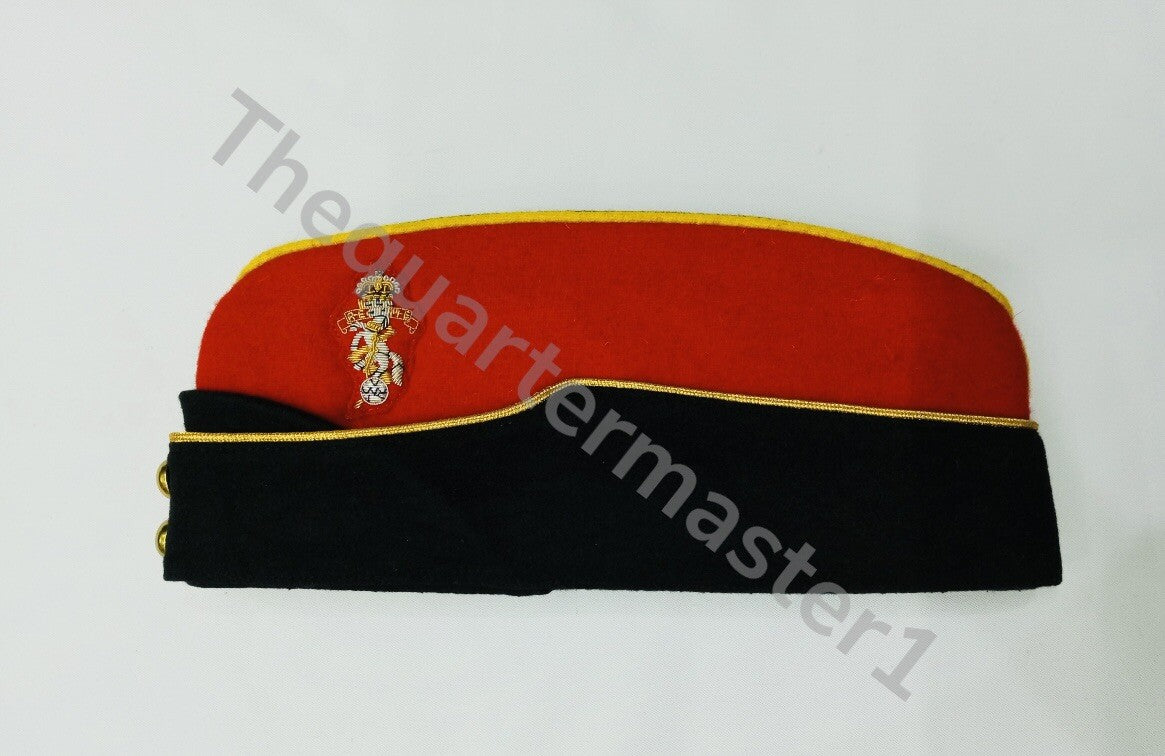 REME OfficerS Side Hat /Cap 100% Wool /Melton King Charles III Crown (Brand New)