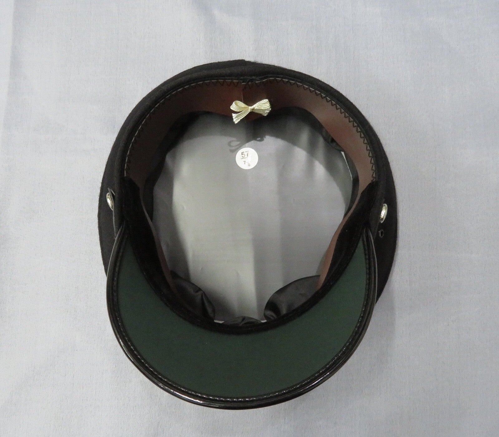 UK/ British Police officer  Cap / Hat ( Black Wool/Melton Top)