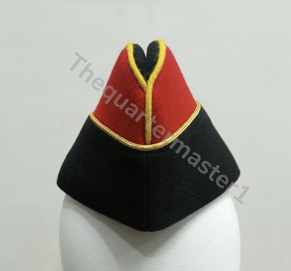 REME OfficerS Side Hat /Cap 100% Wool /Melton King Charles III Crown (Brand New)