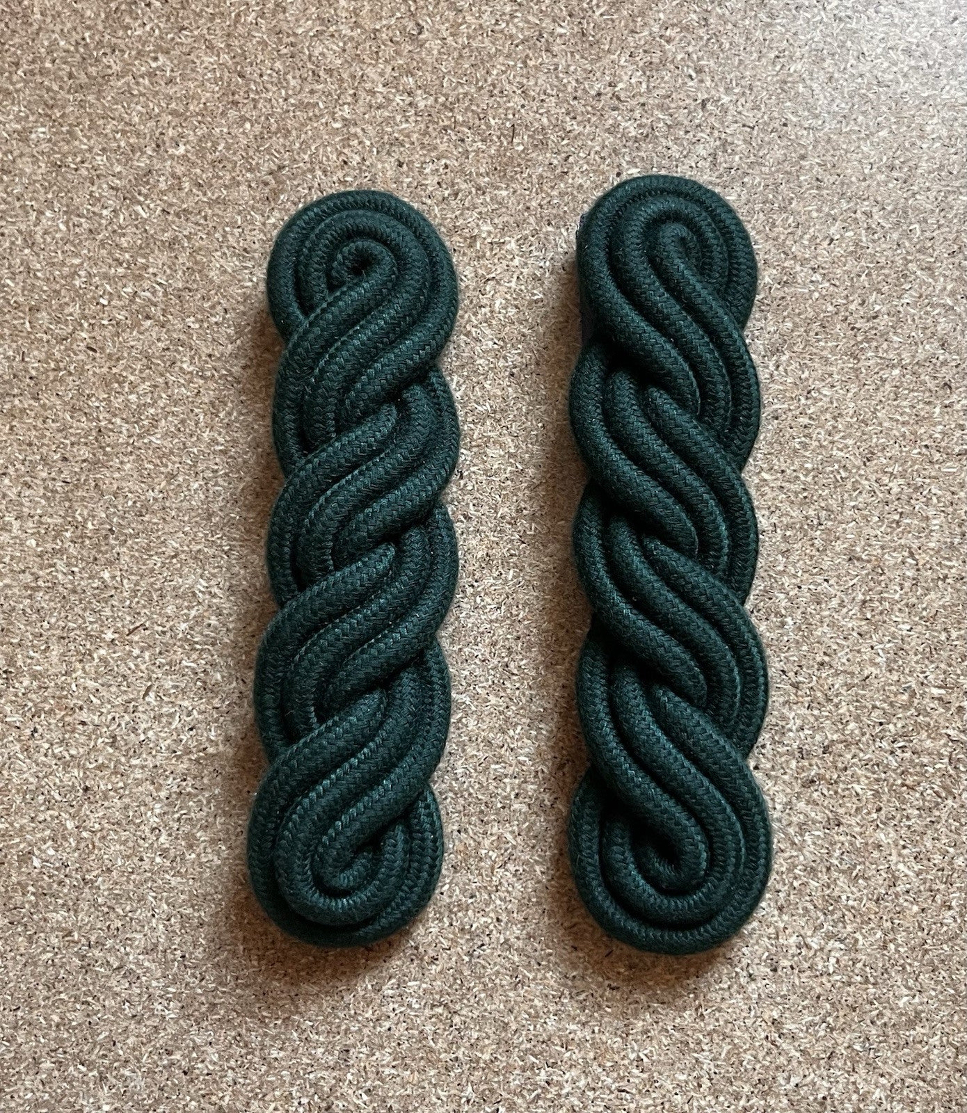 Shoulder Cords Triple Twist Royal Irish Leather Backing Attachment Brand New