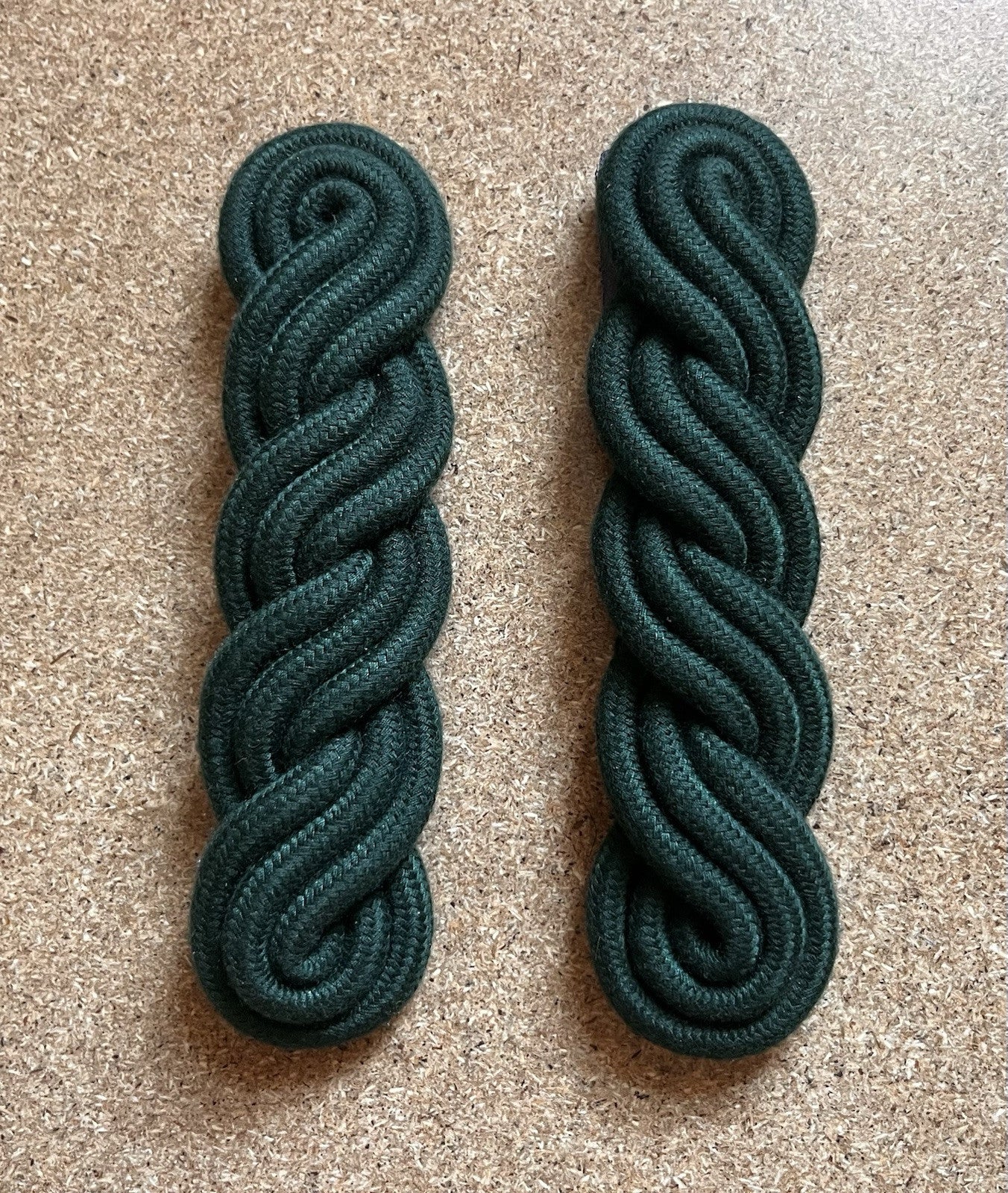 Shoulder Cords Triple Twist Royal Irish Leather Backing Attachment Brand New