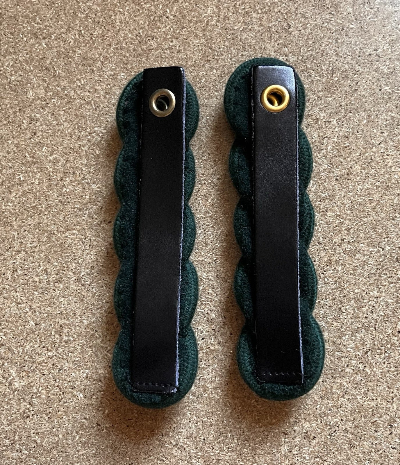 Shoulder Cords Triple Twist Royal Irish Leather Backing Attachment Brand New