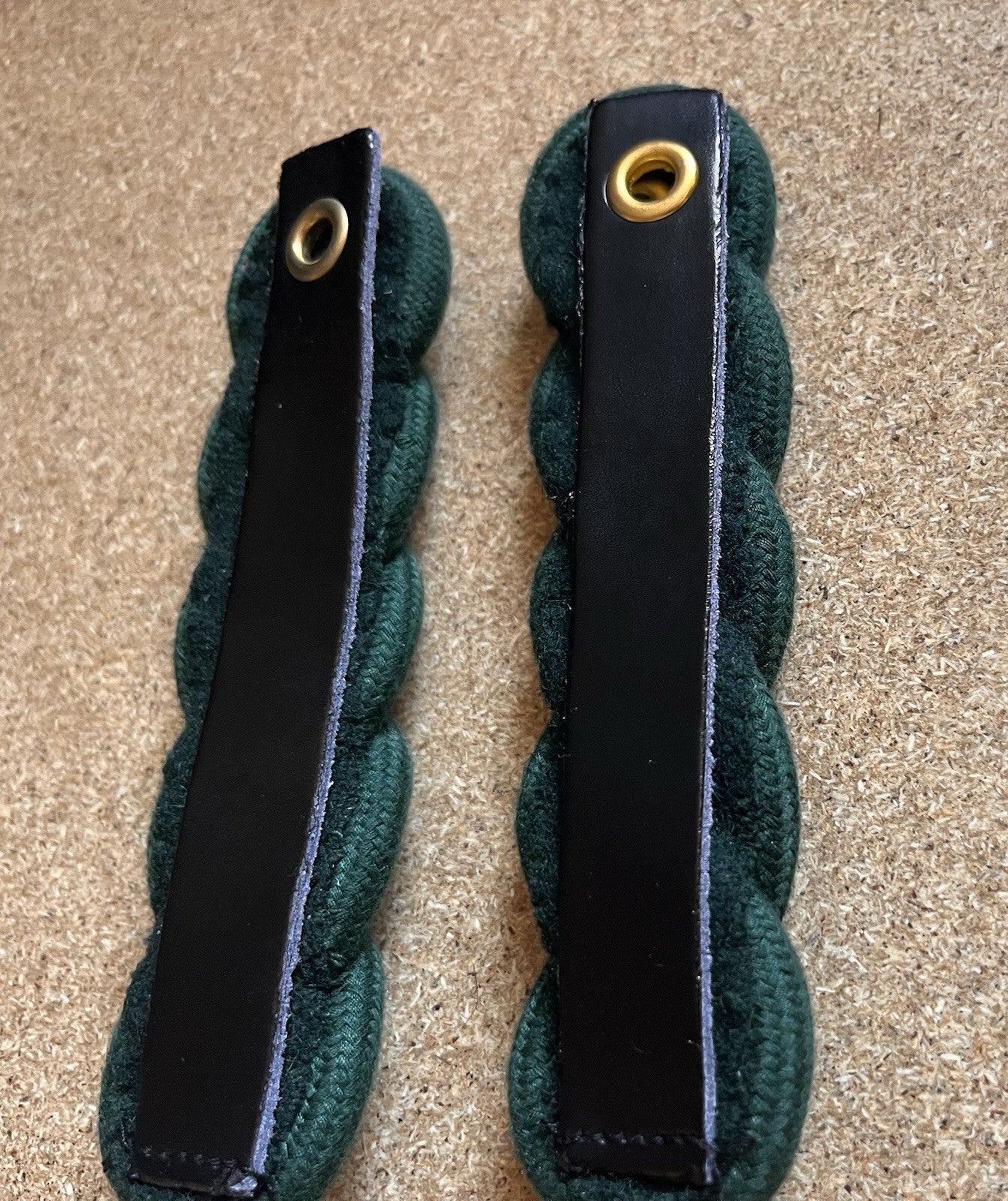 Shoulder Cords Triple Twist Royal Irish Leather Backing Attachment Brand New